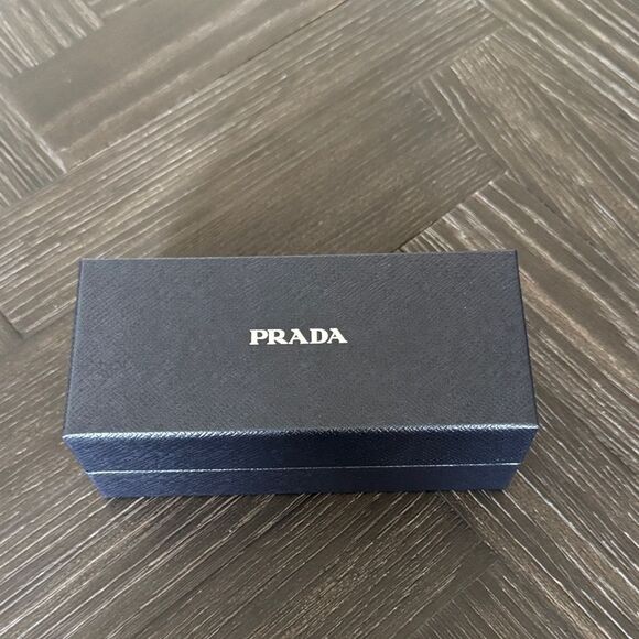 Prada Box, sunglasses, black, white, designer, luxury - Picture 1 of 3